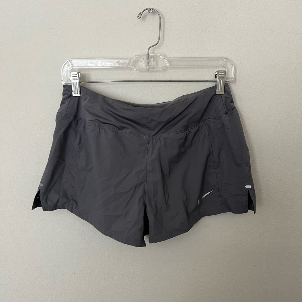 Grey Women’s Nike running shorts